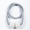 Магнитный зажим для штор Pearl Curtain Clip Buckle Curtain Holders Hook Hanging Ball Magnetic Tiebacks Home Аксессуары для штор