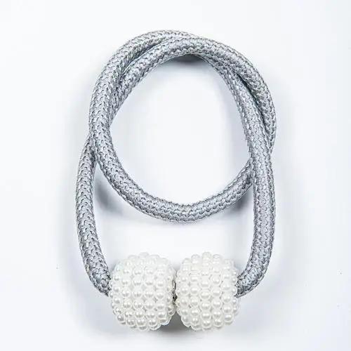 Магнитный зажим для штор Pearl Curtain Clip Buckle Curtain Holders Hook Hanging Ball Magnetic Tiebacks Home Аксессуары для штор