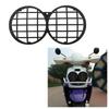 Clear 6X Motorcycle Headlight Mesh Cover Headlight Protection Cover Suitable For BWS100 Honda ZOOMER AF58