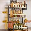 Современная 3-ярусная настольная кухонная полка для специй