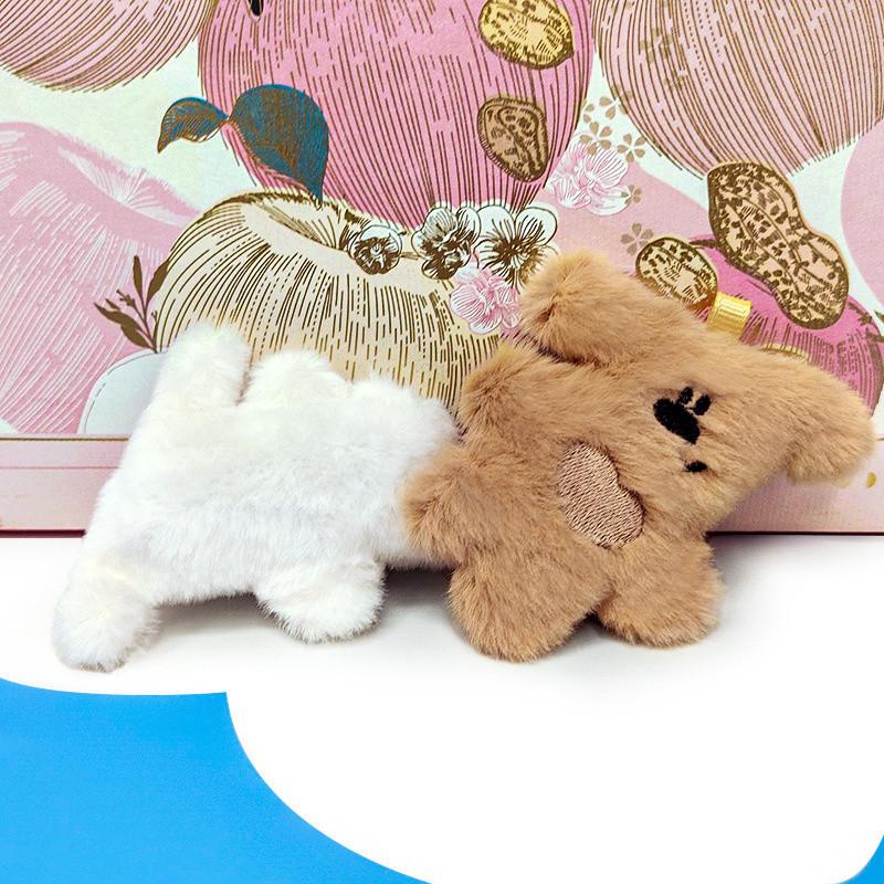 Подвеска в виде куклы «Мультяшный медведь» с изображением милого медведя, рюкзака, аксессуаров для пары, брелок-подвеска