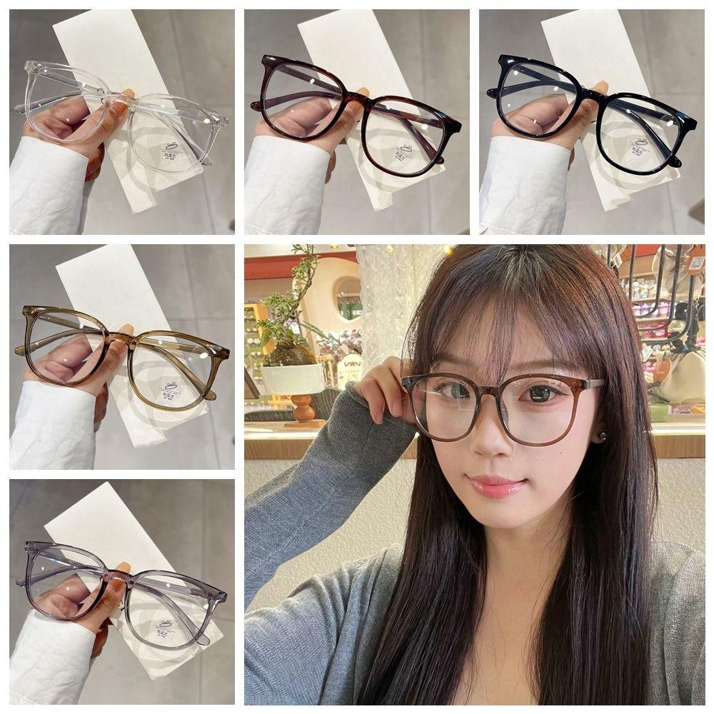 Прозрачная квадратная оправа Очки для близорукости Легкие очки с большой оправой Женские/Мужские