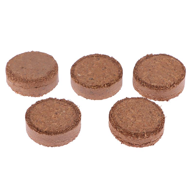 5 шт., прессованное кокосовое волокно, почвенная койра, средняя кокосовая койра, кирпичи из кокосовой койры для использования в помещении или на открытом воздухе, бонсай, травы, принадлежности