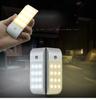 12 светодиодных ночников с датчиком движения USB, регулируемая яркость, для детской прикроватной тумбочки, коридора, беспроводной ночной светильник