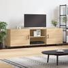 VidaXL TV Cabinet Sonoma Oak 150x30x50 Cm Engineered Wood 829119