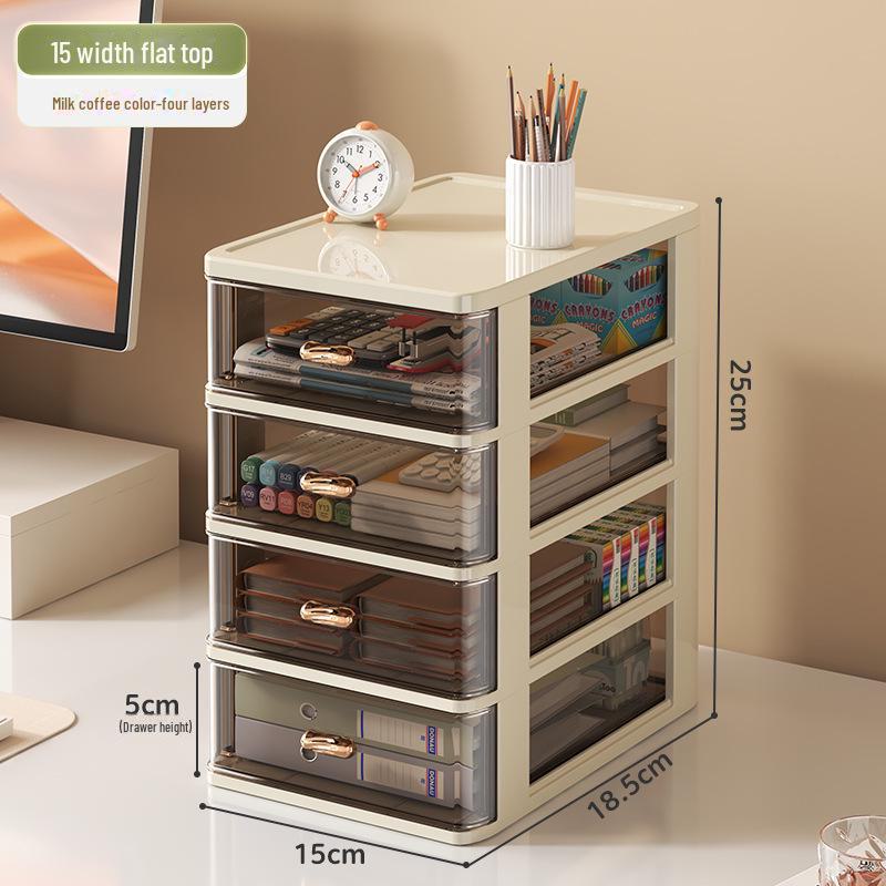 Пластиковый настольный органайзер для канцелярских принадлежностей и косметики