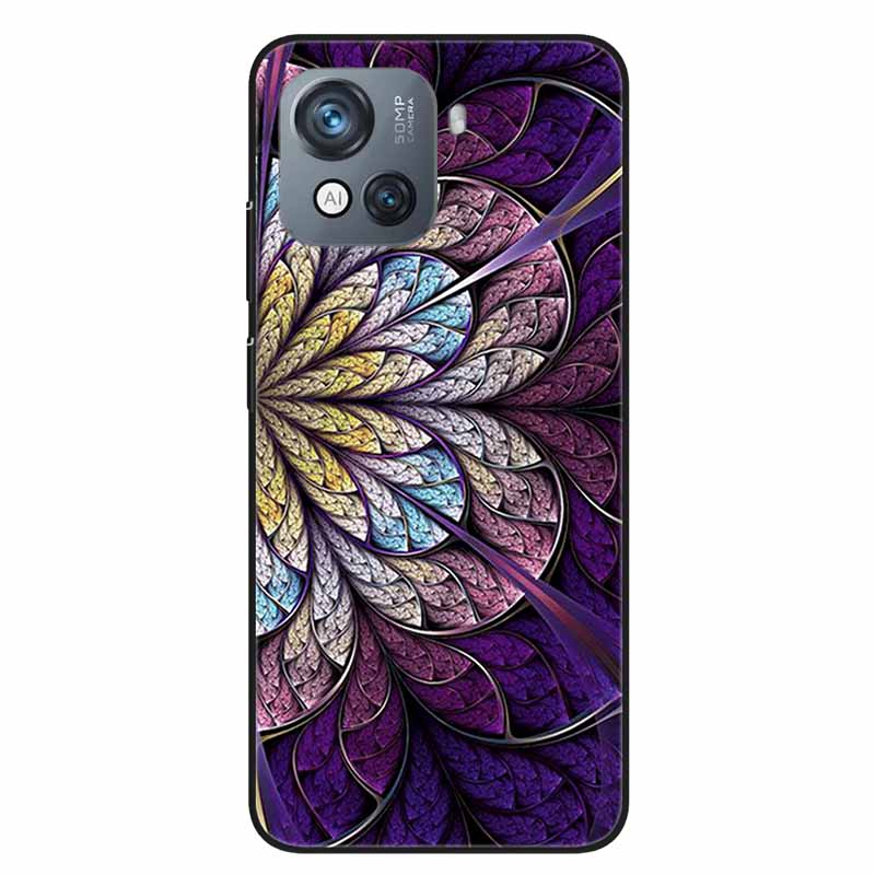 For Blackview Oscal C80 Case C 80 Marble Printing TPU Silicon Soft Phone Covers for Oscal C80 OscalC80 Back Cases Black Shells