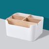 Storage Box Large Capacity Living Room Non-slip Remote Control Board Storage Box Reliable Storage Smooth Surface