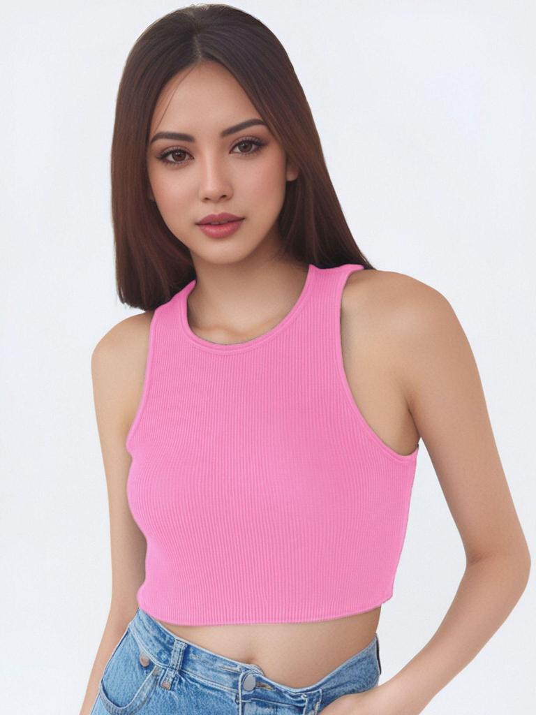 Женский быстросохнущий жилет для йоги без рукавов - закрытый фитнес-топ 