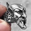 Gothic Vampire Skull Stainless Steel Mens Rings Punk Unique Trendy for Male Boyfriend Biker Jewelry Creativity Gift