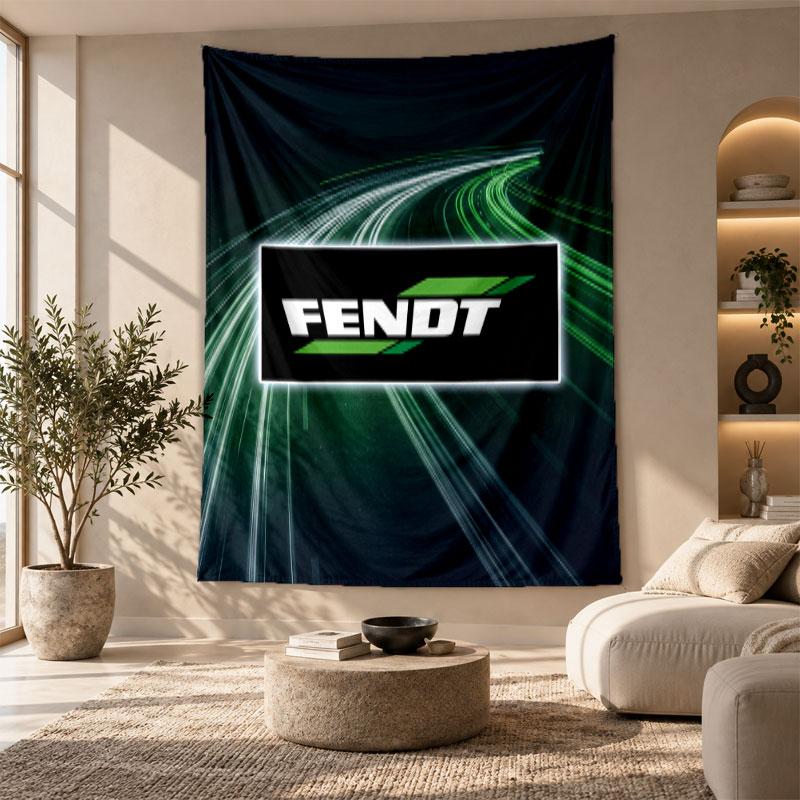 Декоративный Гобелен, Настенное Искусство с Принтом Fendt, Легкое Настенное Украшение для Фона Спальни
