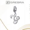 Charms Letter Y Pendant Pr 925 Hanging Bead Zircons Letter