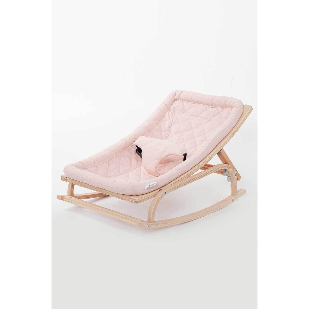 Рюкзак-кенгуру со ступенькой из натурального дерева - бежевый