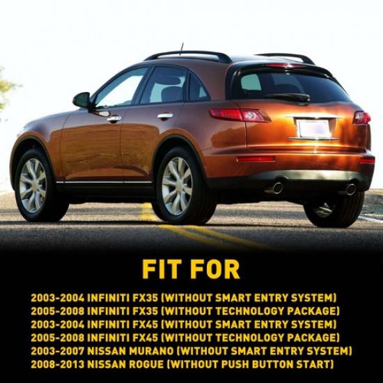 Front Left Door Handle Front Driver Side 80645-CA000 for 2010-2013 Nissan Rogue