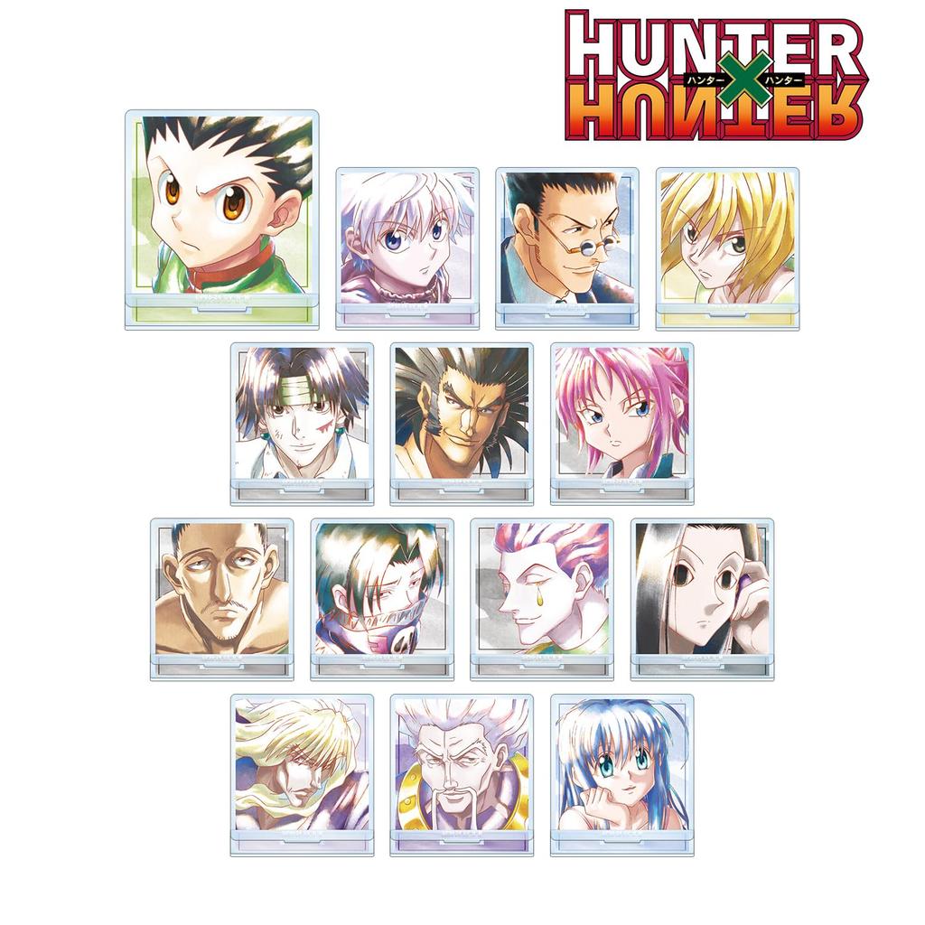 HUNTER x HUNTER Trading Ani Art aqua label Acrylic Box of 14 Stands,