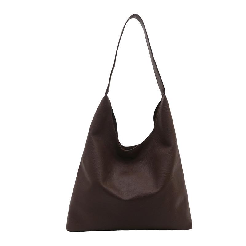 Vintage Inspired Womens Tote Bag With Polyester Lining And Multiple Pockets