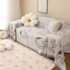 Cartoon Cat Sofa Cover Cloth for All Seasons, Anti-ski Neil Cushion, Anti-cat Scratch, Full Cover Sofa Cover Cover Towel