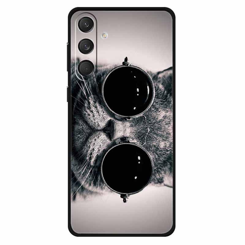 Для Samsung Galaxy S23 Plus Ultra FE Чехлы Силиконовый Мягкий ТПУ Сова Роскошная Задняя Крышка Для Samsung S23 Новый ТПУ Защитная Оболочка Волк