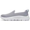 Go Walk Flex Женские Дышащие Низкие Повседневные Кроссовки Бело-Серые 124964-GRY