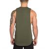 GYM ANIMAL Спортивная одежда Бодибилдинг Майки Мужская рубашка Одежда для фитнеса Жилет Синглетная рубашка без рукавов Однотонная хлопковая майка с мышцами