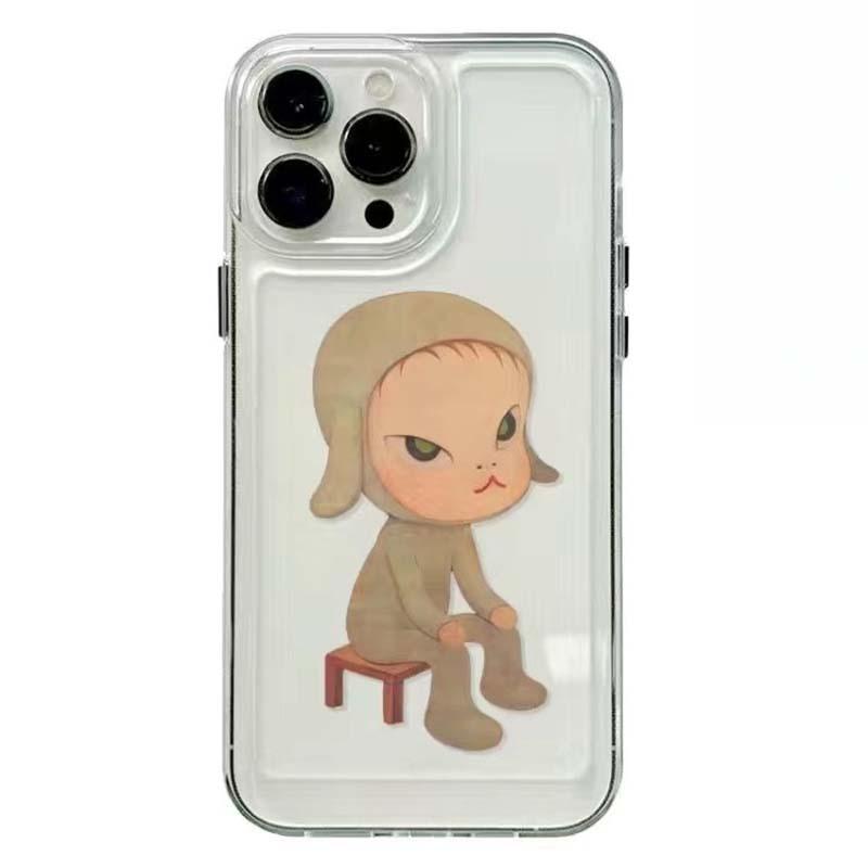 Nara Yoshitomo Case Cover For iphone 15 16 Pro Max 11 12 13 14 Pro Max 7 8 Plus 13 Mini 16Pro XS XR SE 3 Soft Clear Phone Shell