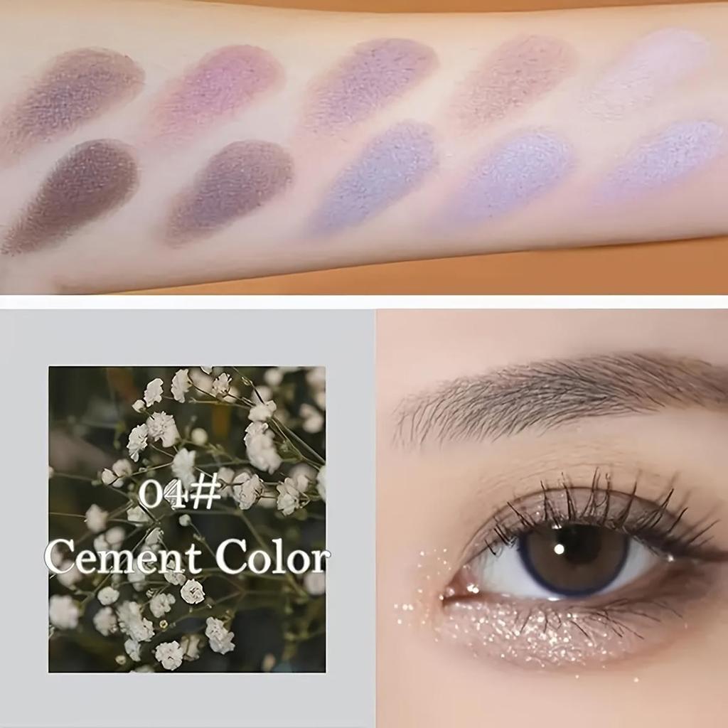 Палитра теней для век Smoky Eye Shadow из 10 цветов. Стойкий матовый и мерцающий финиш. Черные, коричневые, коралловые, розовые, земляные тона для контурирования лица и повседневного макияжа.