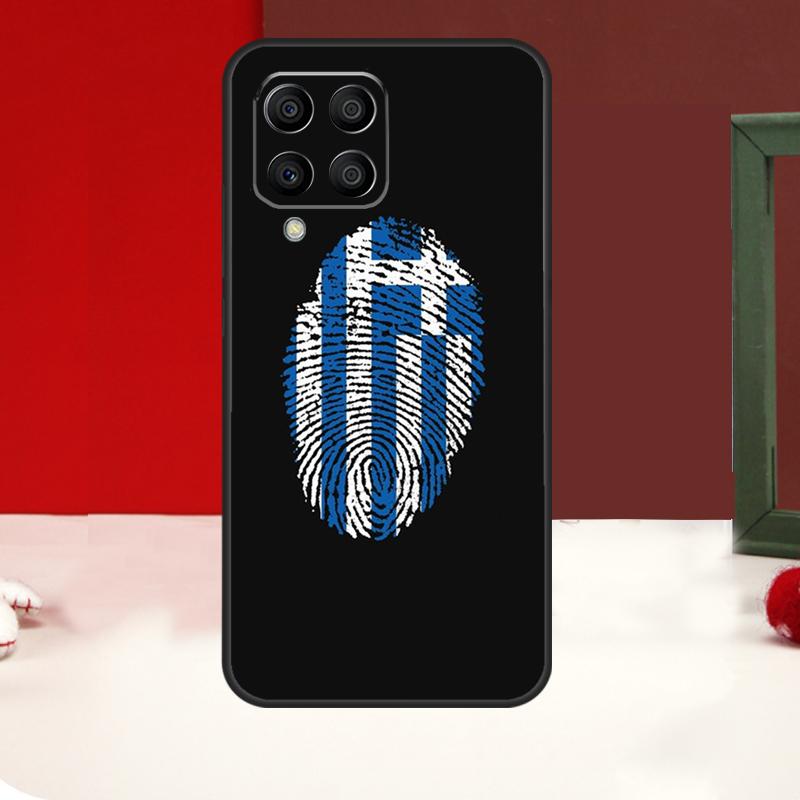 Греция Греческий Флаг Чехол Для Samsung Galaxy M55 M35 M15 M56 M36 M16 M31 M21 M13 M33 M53 M12 M32 M52 M14 M34 M54