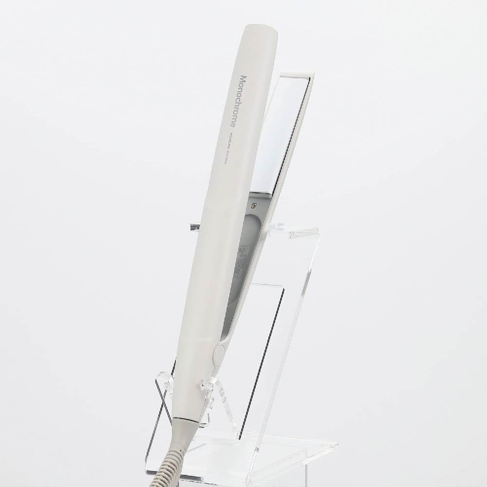 Monochrome Kozumi Ceramic Straightening International Iron, Compatible, White, KHS-8800/W
