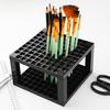 96 Slots Pen Holder Detachable Plastic Brush Holder Multi-functional Desktop Storage Organizer for Drawing Tools Pencils Office Supplies
