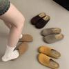 Высокие ботинки с повязкой на голову, Полутапочки для женщин, Новая модная обувь с мягкой подошвой
