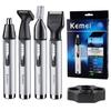 Kemei Unisex Nose, Ear, Eyebrow, and Beard Trimmer KM-6650/6651 Beauty Kit