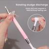 Refillable Wax Pen Automatic Diamond Art Pen Diamond Placement Pen with Wax Refill for Rhinestones DIY Crafts Nail Art