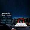 Автопроектор Hud Автомобильная электронная навигация GPS Obd2 Спидометр Проекционный дисплей C3 HUD Переносной