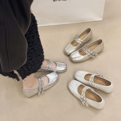 Модные женские простые легкие удобные туфли Модные неглубокие женские повседневные туфли на плоской подошве с мягкой подошвой 2025 Новые женские удобные туфли