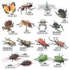 Vibrant Realistic Insect Models Collection With Butterflies Beetles Ants Spiders And Roaches Crafted From High Quality Pvc