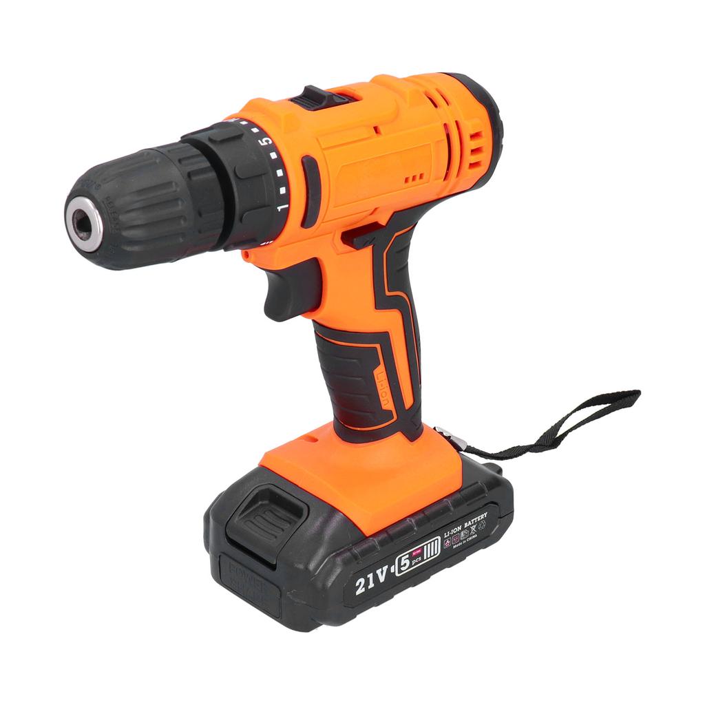 21V Cordless Hand Drill Set Double Speed Electric Screwdriver Multifunction Drill Driver
