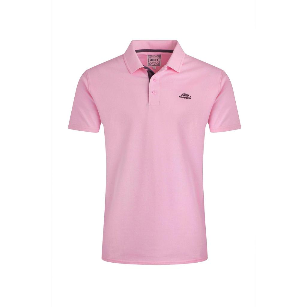 Weird Fish Mens Miles Pique Organic Polo Shirt