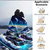 1pc Cloud Road Car Race Blanket Lightweight Flannel Blanket Throw Blanket For Sofa, Bed, Travel, Camping, Livingroom, Office, Couch