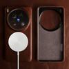 Винтажный Чехол из Натуральной Кожи с Полным Покрытием Для VIVO X200 Ultra X200 X100 X80 X90 Бизнес Масляный Воск Магнитный Чехол-Крышка Magsafe