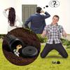 Realistic Sprinkler Head Key Hider - Waterproof Outdoor Key Storage Box for Garden & Yard, 4.5” Small Camouflage Safe for Spare Keys, Cash, Valua