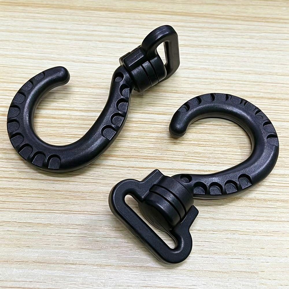 10pcs Large Outdoor Tent Hook S-Shaped Hanging Hooks for Luggage Webbing Bag Backpack