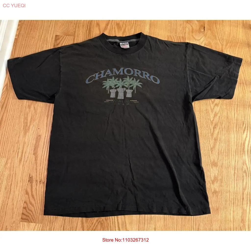Vintage Chamorro Guam T Shirt Palm Trees Latte Stones Oneita Xl Made In Usa Vintage Streetwear Unisex Fashion
