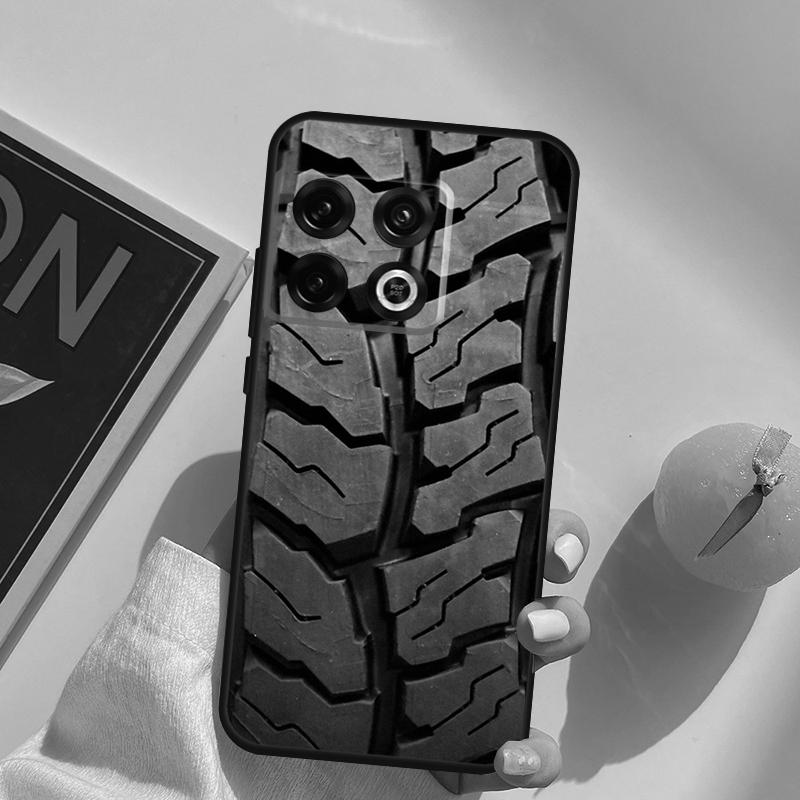Tire Tread Wheel Case For OnePlus 13T 10T 10R 12R 13R 15 13 12 11 10 9 Pro Nord CE 5 2 3 4 Lite N20 N30 Cover