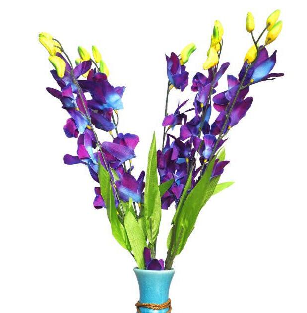 @ Artificial Orchid Flower Bunch 5 Stems 45cmfor Home MJ-829-60%OFF