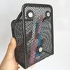 Mesh Magnetic Pencil Holder Metal Stationary Organizer Desktop Stationery Storage Mesh Basket for Refrigerator Locker Office