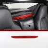 Красный Мягкий Углепластик Для Mazda MX-5 NC 2016-2026 Наклейка На Центральную Консоль Автомобиля Аксессуары Для Модификации Автомобиля