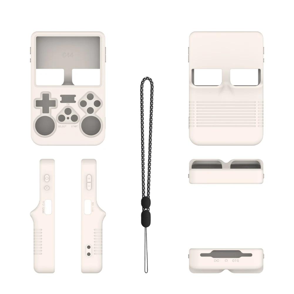 Силиконовый чехол для портативной игровой консоли ANBERNIC R36S Силиконовая защитная крышка Защита от царапин Коробка для хранения Мягкий корпус Игровые детали