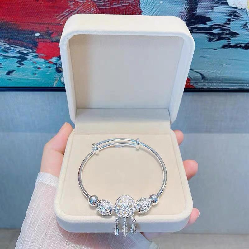 Простой браслет с кисточками и перьями «Ловец снов», изящный браслет для женщин, девочек, вечеринок, свадебных украшений, подарков