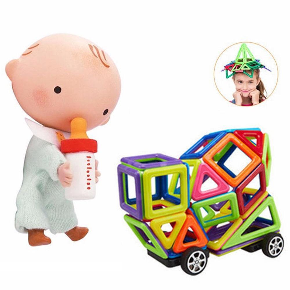 76 PCS Magician Magnetic Building Sets Educational Toys Boys Girls Toy