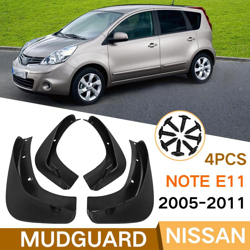 Брызговики для Nissan Note 2005 06 07 08 09 E11 Брызговики Передние Задние Крыло Автомобиля